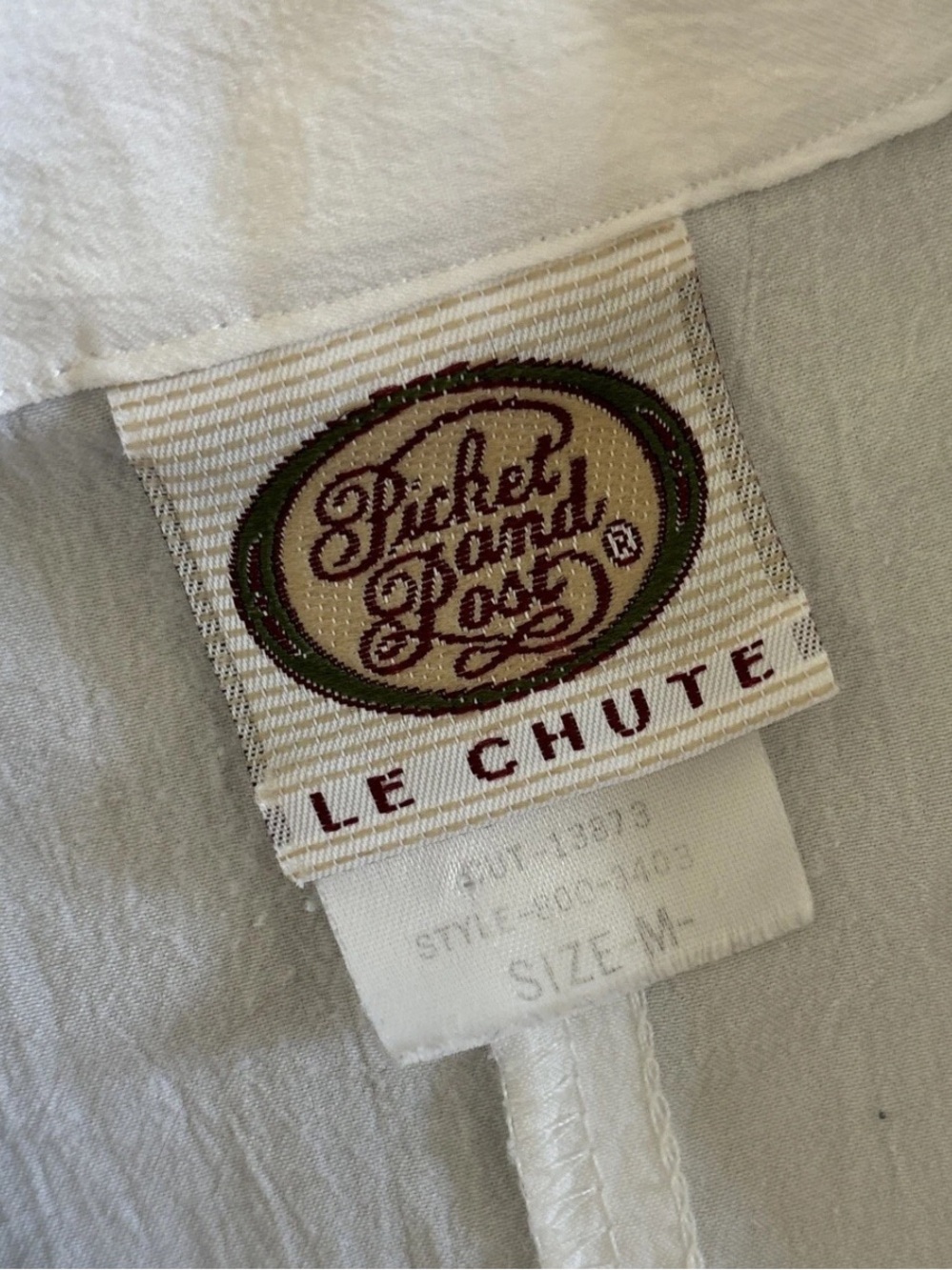 Picket and Post Le Chute Vtg 2-piece Pant Set Fits Like Modern Day Women’s Lg - Picture 8 of 16